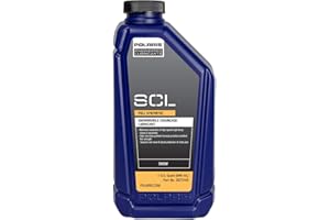 Polaris OEM Snowmobile Synthetic Snowmobile Chaincase Lubricant, 1 Quart, Synthetic, Specific for INDY XC, Patriot Boost Pro RMK, RMK Khaos Matryx & 650 Switchback - Part 2873105