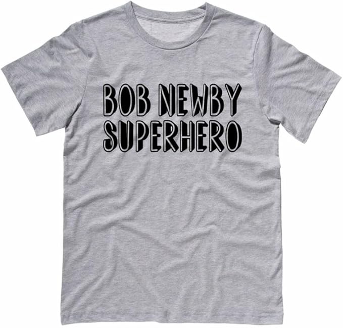 bob newby superhero t shirt