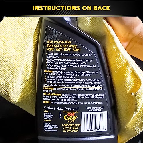 Meguiar's Gold Class Carnauba Plus Premium Quik Wax Premium Spray Wax