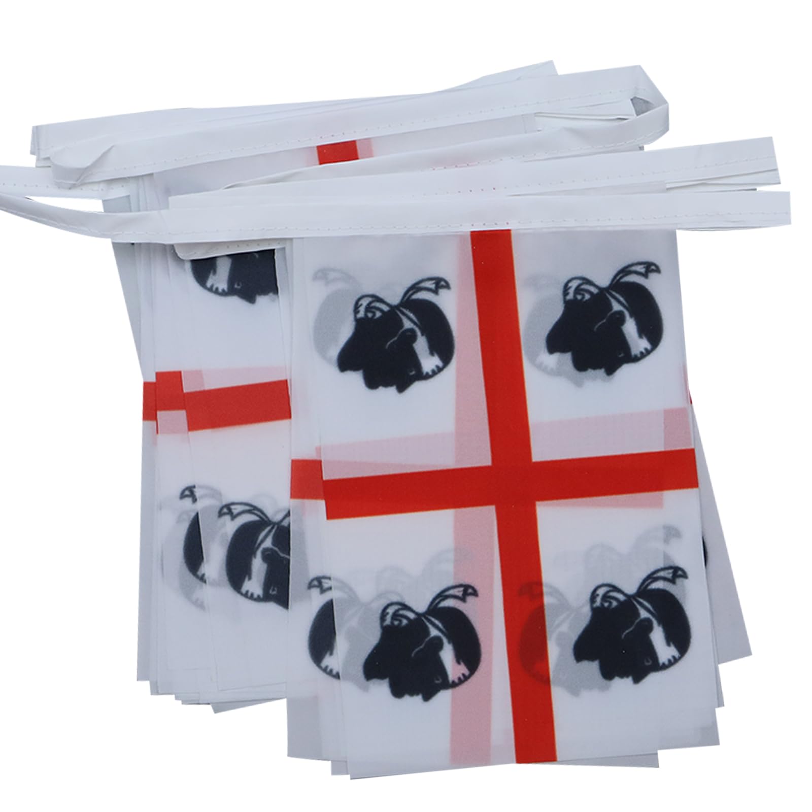 AZ FLAG Sardinia Bunting Flag, 20 Ft Garland 20 Small Sardinian Flags 8'' x 6'', 100% Polyester String Pennant, 6 meters — image 1