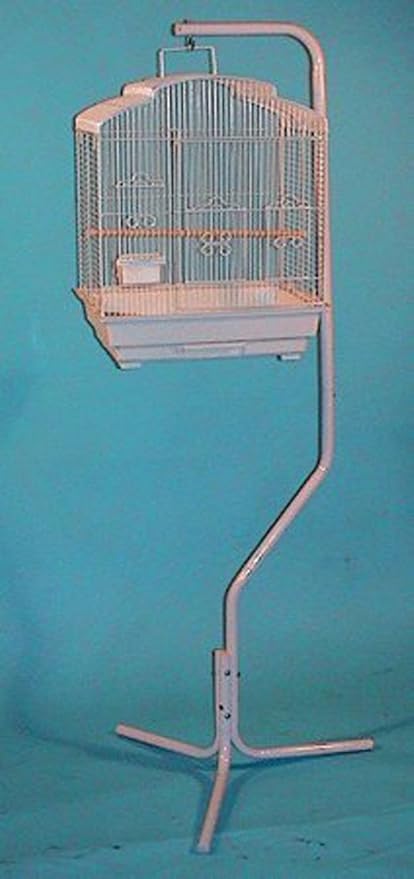 hanging bird cage stand