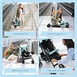 Graco TraveLite Compact Stroller from Birth to 15kg Mint view 3