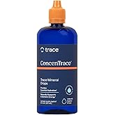 Trace Minerals ConcenTrace Trace Mineral Drops | Supports Energy, Digestion, Bone Health & Hydration, 70+ Ionic Trace Mineral