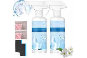 2Pcs Non Ionic Emulsifier Clothing Cleaner,Clothes Oil Laundry Cleaning Remover,Strong Decontamination For Grease/Oil/Food St