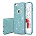 MILPROX Case Compatible with iPhone 6/6S, Bling Glitter Pretty Sparkle 3 Layer Hybrid Anti-Slick/Protective/Soft Slim TPU Case Compatible with iPhone 6s/6
