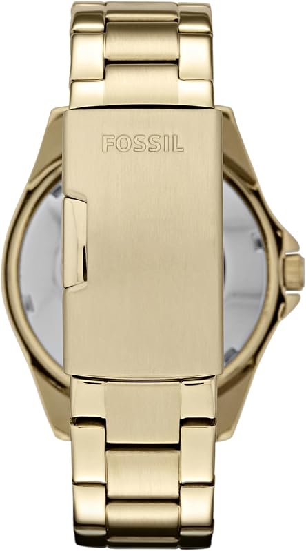 Montre pour Femmes Riley, Mouvement Quartz Multifonctions, 38mm, boîtier en Acier Inoxydable Or et Bracelet en Acier Inoxydable, ES3203