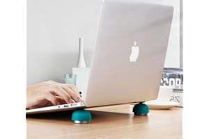 COPORA Laptop Cooling Stand,Ergonomic Laptop Cooling Pad Small Invisible Cooler Ball Portable Magnetic Laptop Cooler Stand for Laptop Computer