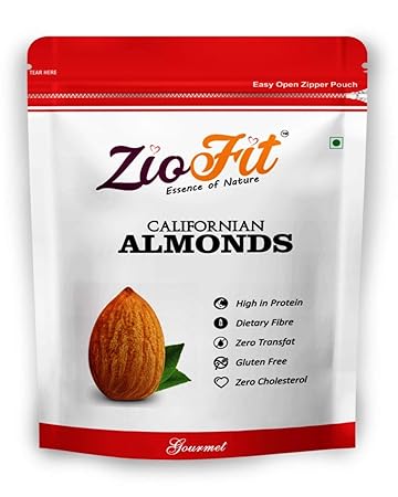 Ziofit Californian Almonds, 500g (Buy 1 Get 1 Free)