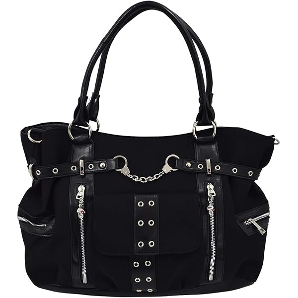 Vixxsin Studs Gothic Nugoth Punk Pentagram Spell Bag : Amazon.ca