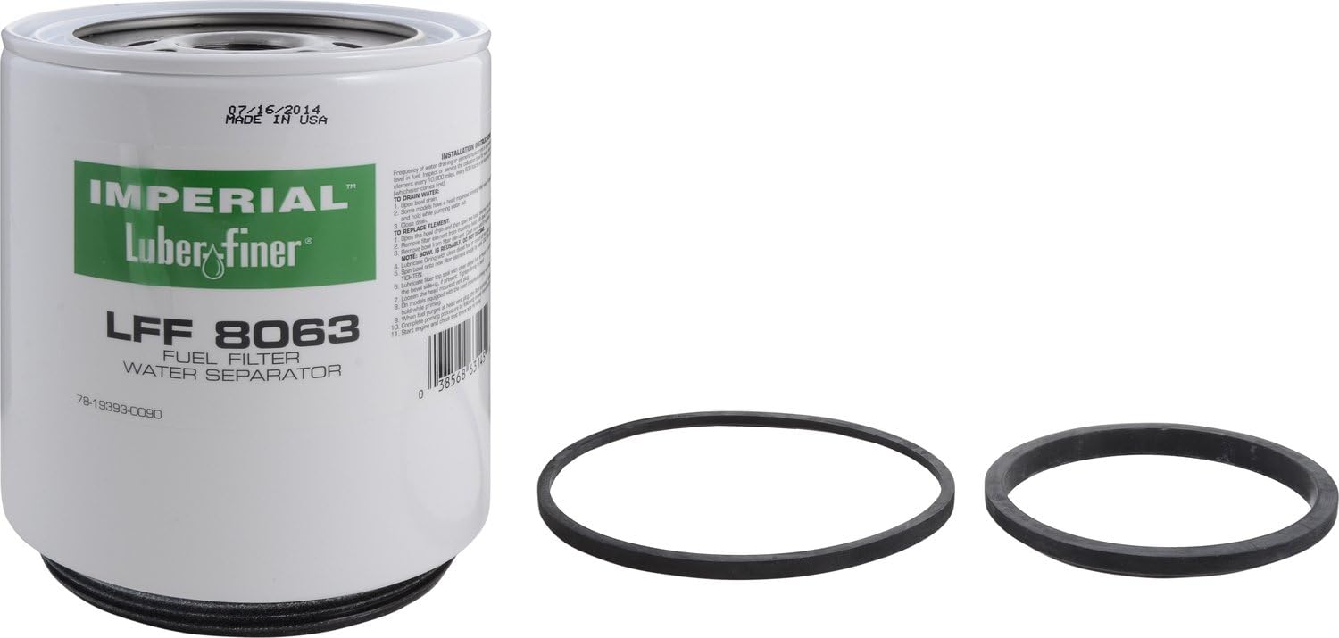 Luberfiner LFF806312PK Heavy Duty Fuel Filter, 12 Pack, Fuel Filters