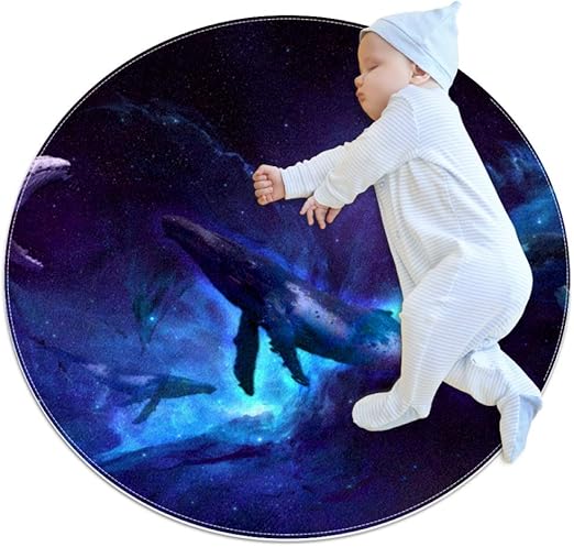 whale baby play mat