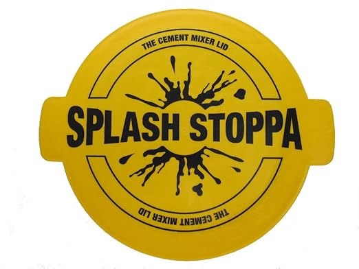 splashstoppa 1670N Cement Mixer Lid, Black and Yellow: Amazon.co.uk