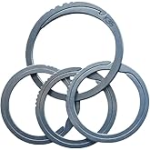 BANG TI Titanium Quick Release Keyrings Side-pushing Split (K35 diameter 35mm) +3pcs Titanium Key rings Dirameter 28mm
