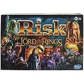 Hasbro Gaming Risk: The Lord of The Rings Trilogy Edition Strategy Family Board Games, Ages 10 and Up, for 2-4 Players (Amazo