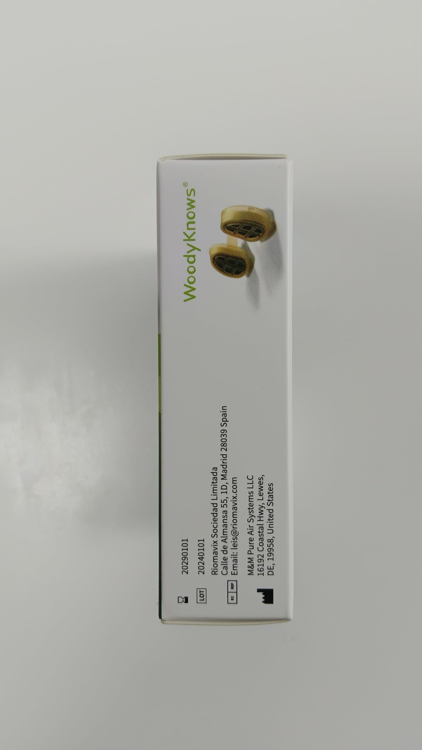 WoodyKnows Allerscreen Nasal Filters, Model 2024, Seasonal and dust Allergies aid (Trial S/M/L/XL)
