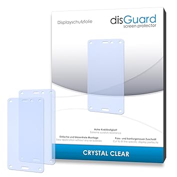 disGuard hartbeschichtet Crystal Clear Displayschutzfolie für Amazon Fire Phone (2-er Pack)