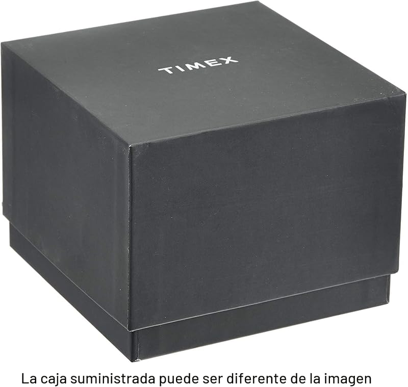 Expedition TW2Y14400 - Relógio de quartzo para homens, bracelete de silicone verde com mostrador verde e caixa em aço inoxidável, 45 mm, para homens