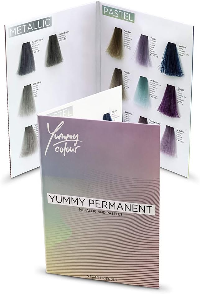 Stargazer Yummy Colour Professional Permanent Hair Dye Display Colour Book