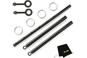 EXREIZST Adjustable Spreader Bar Set with Storage Bag Sports Training Tools Kit