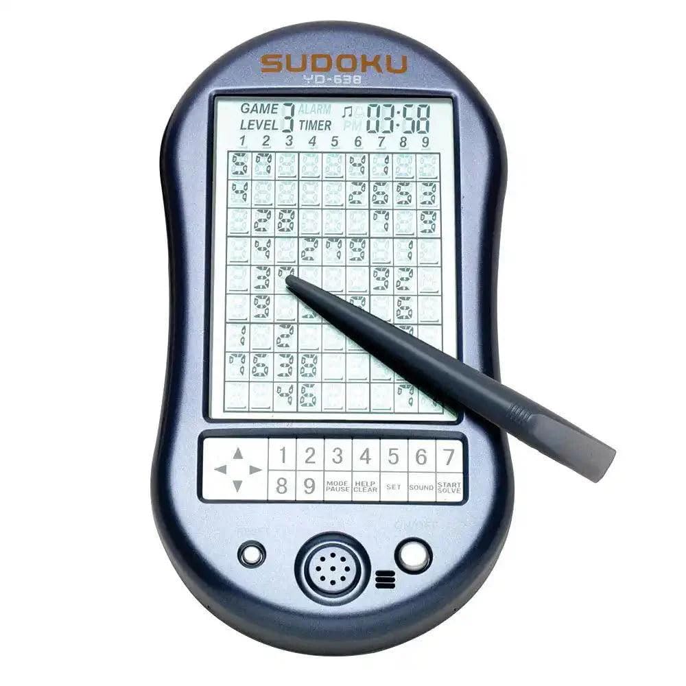 Photo 1 of Bits and Pieces Handheld Sudoku Game, Electronic Pocket Size Sudoku Game with LED Screen, Measures 2-3/4 in. Wide x 4-3/4 in. Long x 3/4 in. Deep