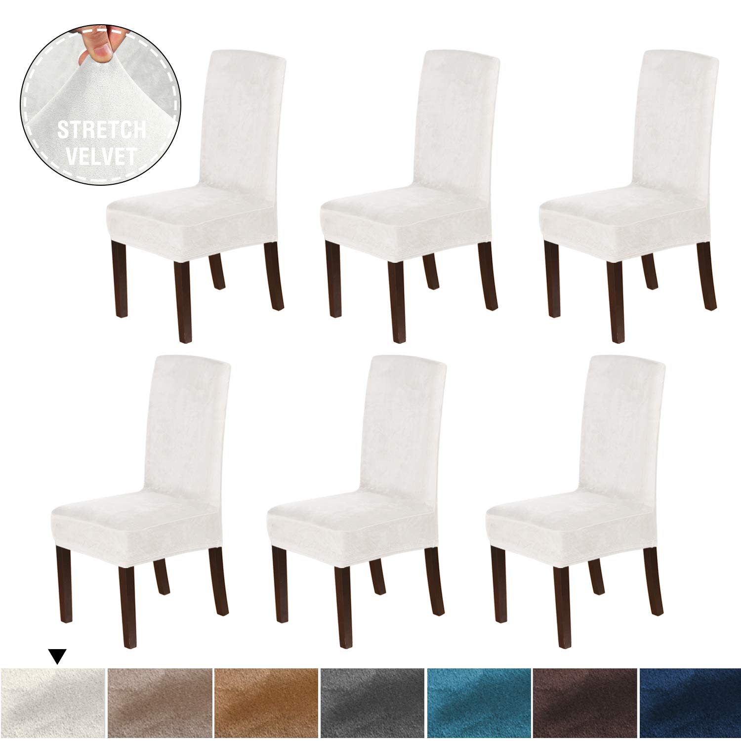 Best Dining Chair Cover Ivory