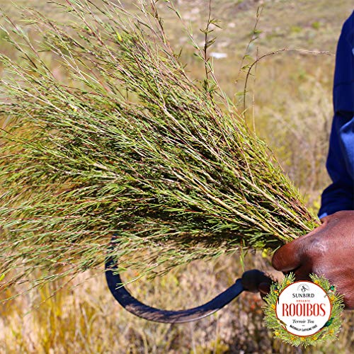 Sunbird Rooibos - Auswahl von 5 einfachen Rooibostee Roter Tee - Ganze Blätter - Zertifiziert Bio - Koffeinfrei - Reich… – Bild 8