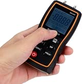 Garosa Digital Differential Manometer Pressure Gauge Meter HVAC ±103.42KPA 11 view 7