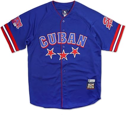 royal blue and white baseball jersey