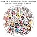 Waterproof Stickers Pack(400 Pcs) for Laptop, Luggage, Car, Motorcycle, Bicycle, No-Duplicate, Random