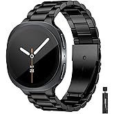 BandRain Metal Bands Compatible with Samsung Galaxy Watch 8 Classic Band 46mm, Galaxy Watch 8 Band 44mm 40mm, Business Stainless Steel Strap Wristband for Samsung Watch 8 Classic Bands Men Women