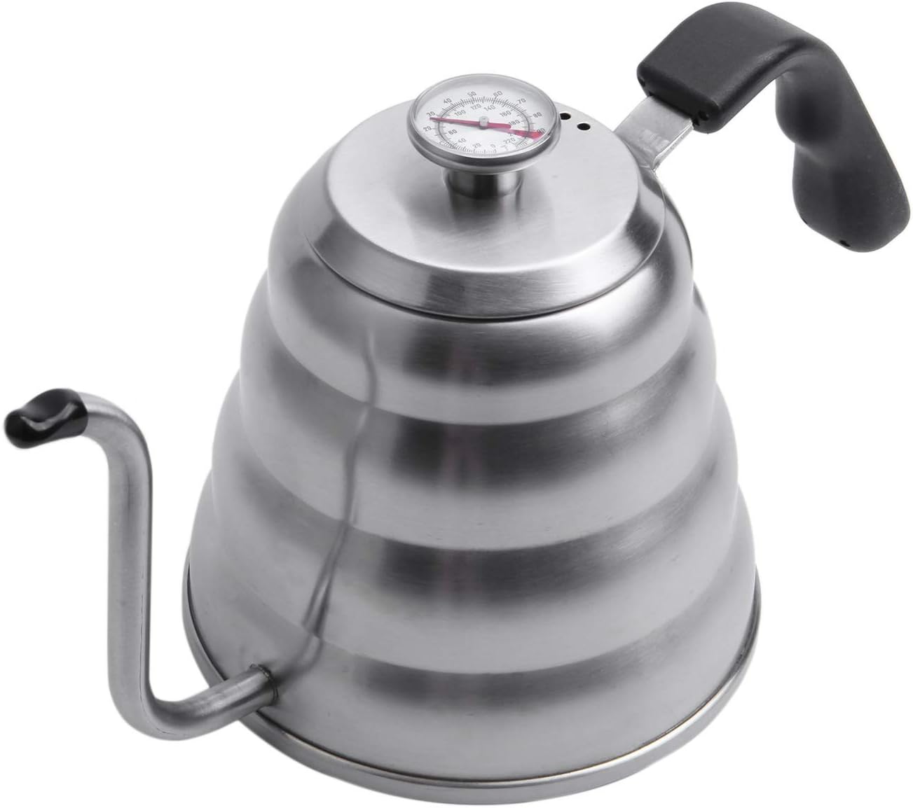 Etase Premium Pour Over Coffee Kettle with for Precise Temperature 40floz - Gooseneck Tea Kettle - 5 Cup Stainless Steel Teapot for Stovetop -