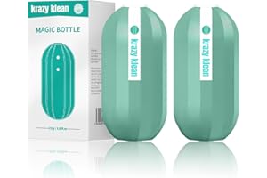 krazy klean 2Pcs Toilet Cleaner, Cleaning, Odor Removal Stain Removal Makes Toilet Bowls Look New with a Light, Fresh Scent.