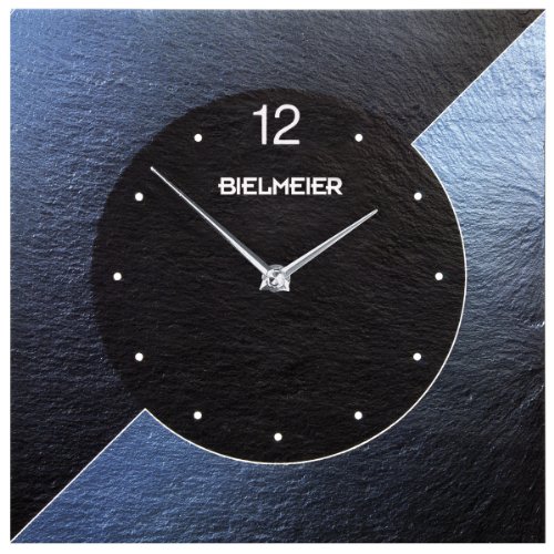 Bielmeier 300000 Wanduhr Airbrush Design blau