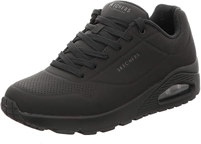 Uno Stand On Air, Ténis de Homens, Acabamento Preto Durabuck, 42 EU