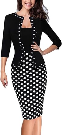 one piece dress with blazer