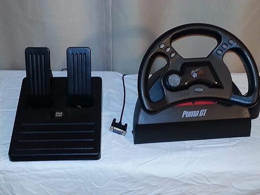 Amazon.com: Madcatz Puma GT Steering Wheel (PC) (Serial Game Port