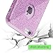 MILPROX Case Compatible with iPhone 6/6S, Bling Glitter Pretty Sparkle 3 Layer Hybrid Anti-Slick/Protective/Soft Slim TPU Case Compatible with iPhone 6s/6