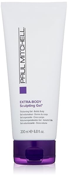PAUL MITCHELL EXTRA-BODY SCULPTING GEL, THICKENS + BUILDS BODY, FOR FINE HAIR, 6.8 FL. OZ.