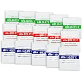 DuvinDD 15 Pack pH Buffer Calibration Solution Powder pH 6.86/4.01/9.18 for Precisely Calibrate pH Meter, pH Tester Calibration Powder Packets
