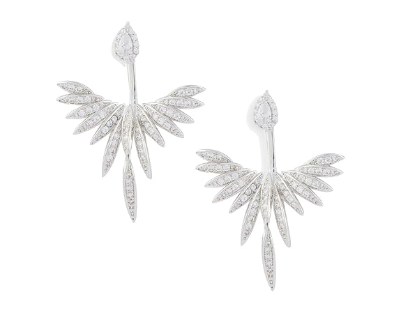 Libertina Silver Copper Earrings for Women