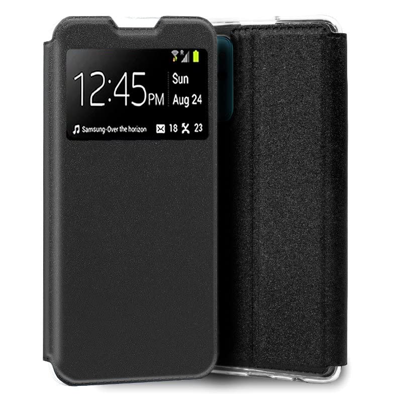 Cool Flip Cover Case for Realme 9i Plain Black