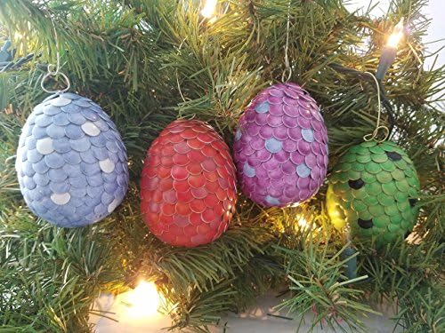 Handmade Ornament Magical Color Changing 3 inch Dragon Egg