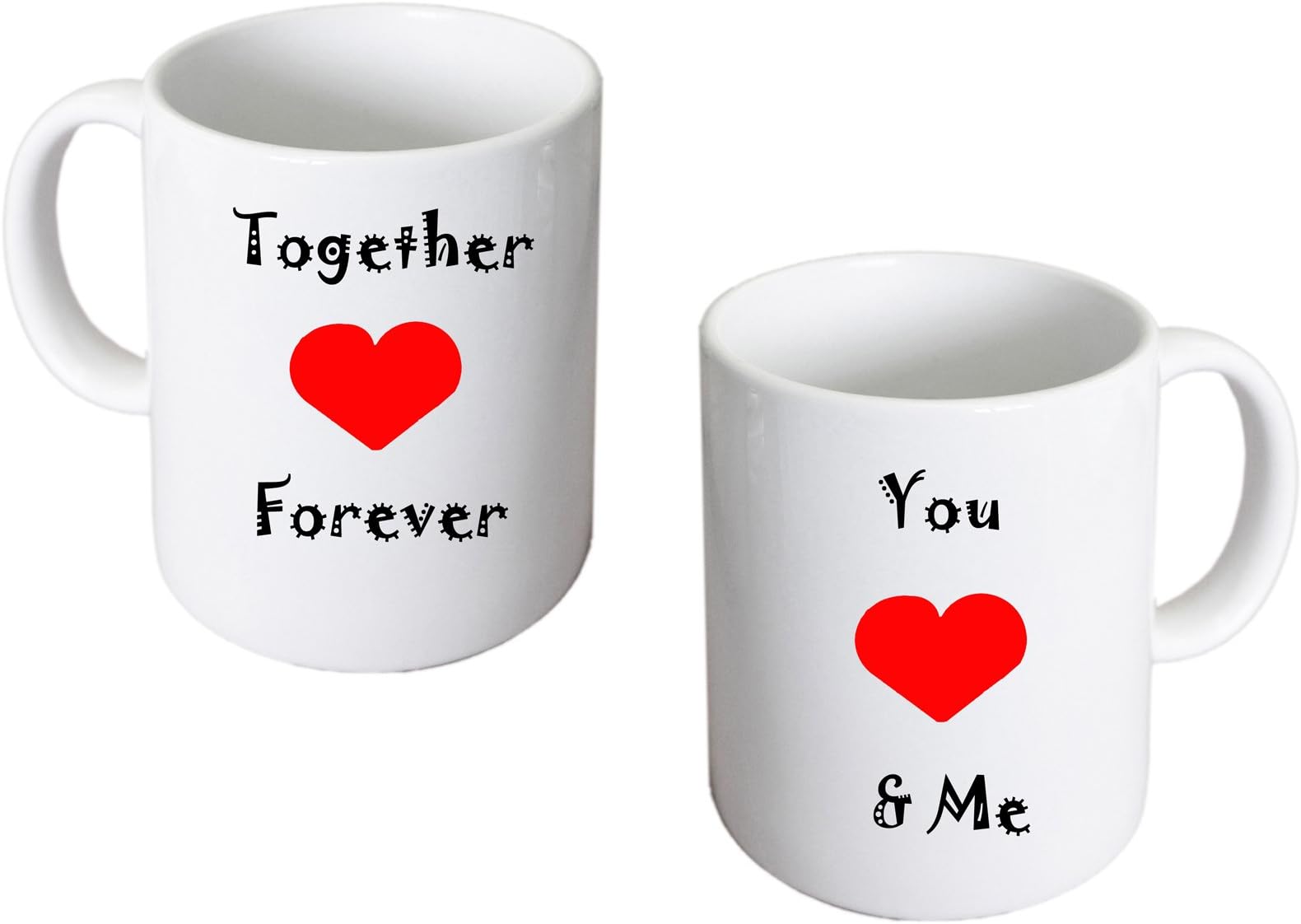 Cadogan Together Forever You & Me Valentine Mug (XCMN017)