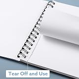 Thboxes A5 Sketch Book, 200GSM 40 Sheets Hardcover Spiral Bound 80 Pages view 4