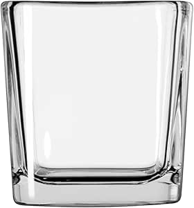 Crisa By Libbey Glass Small Cube Votive 7.5 Ounce