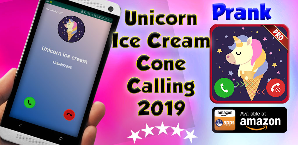A Real Live Voice Call From A Unicorn Ice Cream Cone - Free Fake Phone Call ID PRO 2019 - PRANK FOR KIDS!
