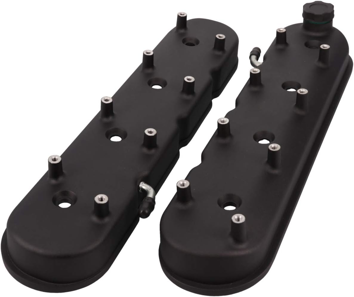 GM LS Chevy Small Block V8 Cast Aluminum Valve Covers w/ Coil Mounts
