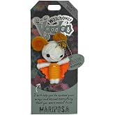 Watchover Voodoo 3-Inch Mariposa Keychain - Handcrafted Gift to Bring Good Luck and Positivity Everywhere You Go