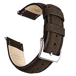 Ritche Quick Release Leather Watch Band 18mm 19mm
