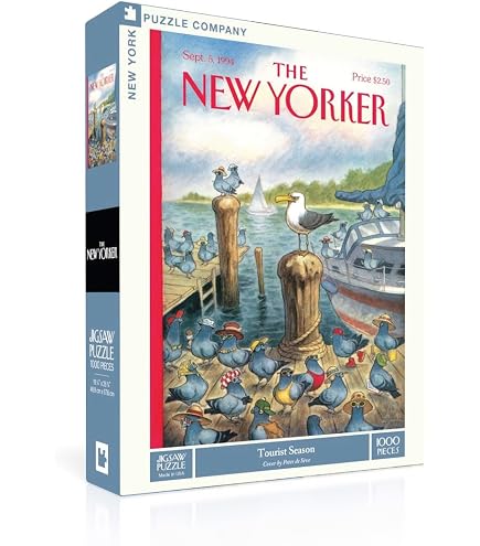 Amazon.com: New York Puzzle Company - New Yorker Day at The Zoo